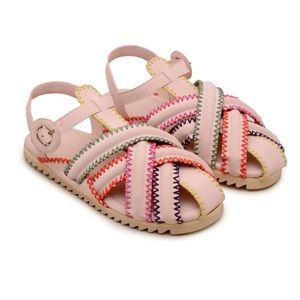 NWT FARM rio Zigzag Stitch Sandal in box